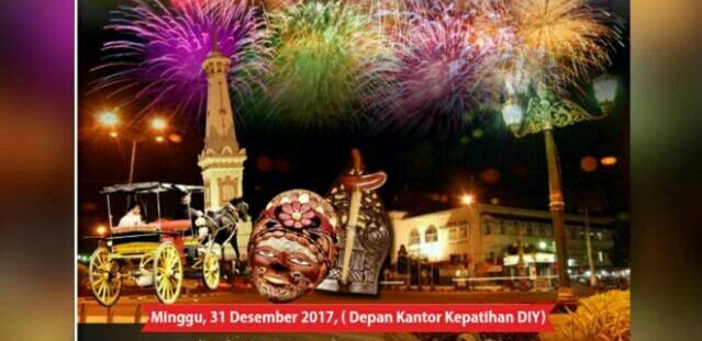 Event Tahun Baru 2018 di Jogja